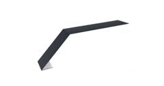 Планка капельник 100х60 0,5 Rooftop Matte RAL 7024 мокрый асфальт