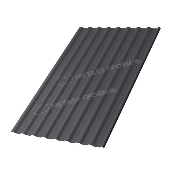 Профлист МЕТАЛЛ ПРОФИЛЬ МП-20x1100-R (VALORI-20-Grey-0,5)