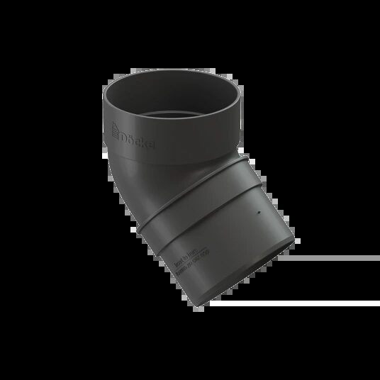 Колено 45˚ STANDARD, серый