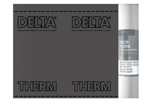 Delta-Therm диффузионная термостойкая мембрана для металлических кровель